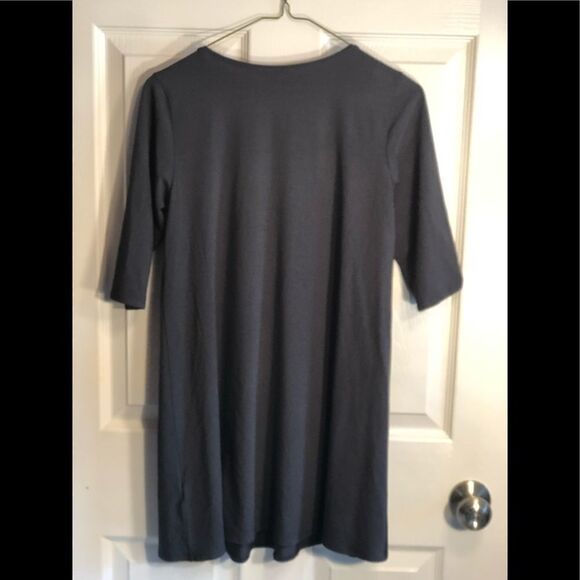 Eileen Fisher grey petite small tunic - Picture 2 of 4